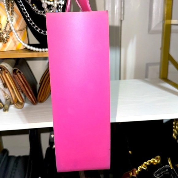 Authentic CHANEL Jelly Logo Tote - Picture 7 of 17